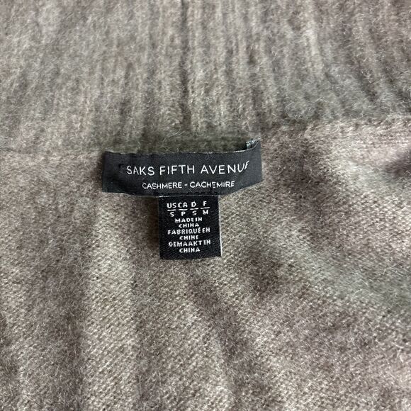 Saks Fifth Avenue Cashmere Sweater Sz S - Picture 11 of 12